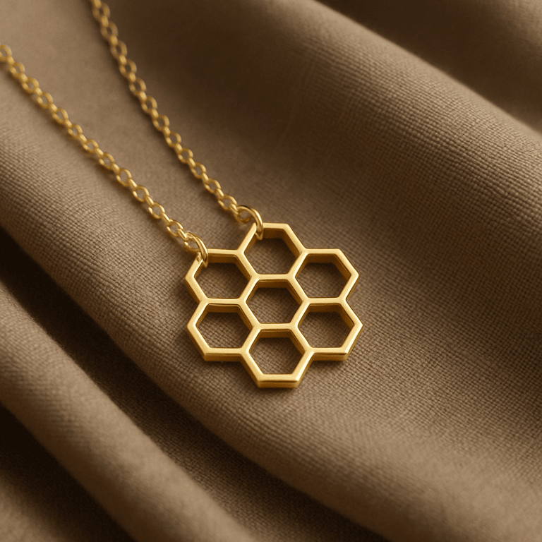 Honey Comb Necklace