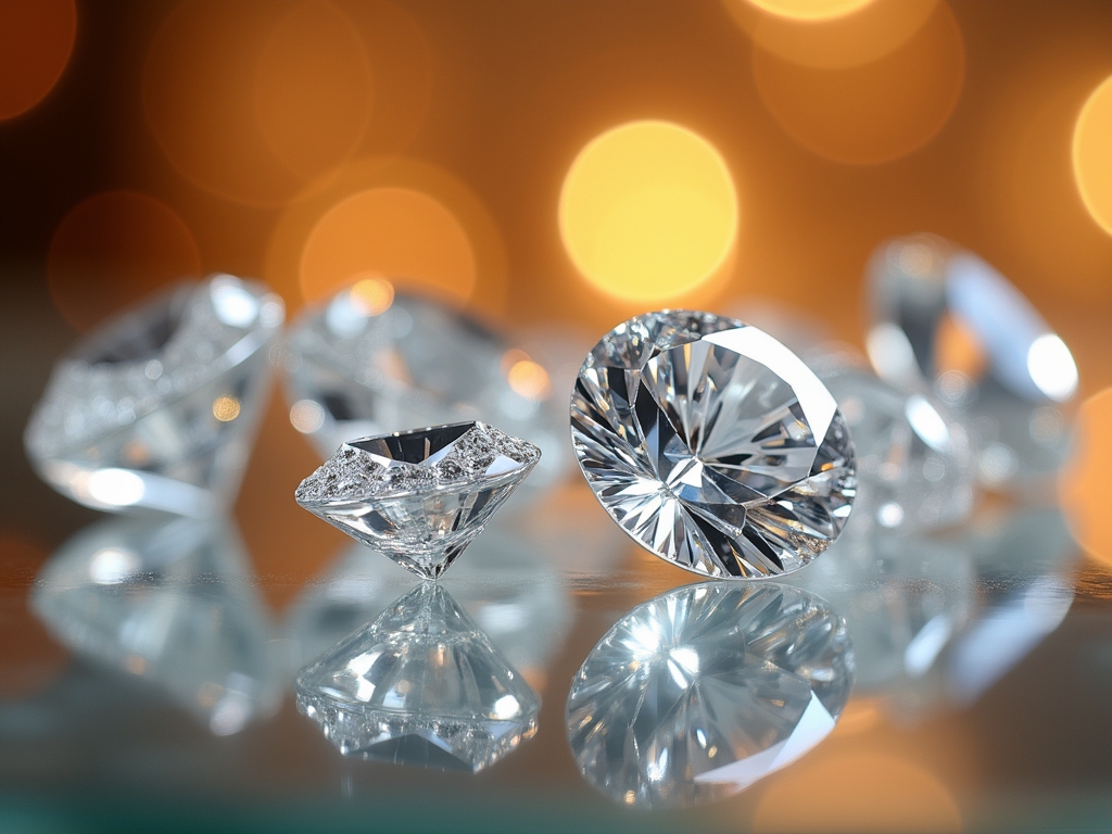 A collection of Lab Grown Diamonds